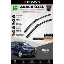 Drs Tuning S-Dizayn Honda Cr-V Ön Cam Silecek Seti 2012-2018 Premium Araca Özel 65-40 cm A+ Kalite