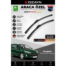 Drs Tuning S-Dizayn Peugeot 308 Station Wagon Ön Cam Silecek Seti 2008-2014 Premium Araca Özel 75-65 cm A+ Kali