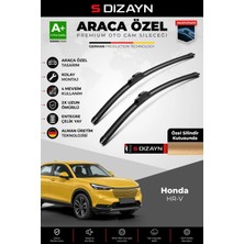 Drs Tuning S-Dizayn Honda Hr-V Ön Cam Silecek Seti 2021 Üzeri Premium Araca Özel 50-48 cm A+ Kalite