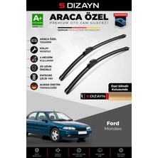 Drs Tuning S-Dizayn Ford Mondeo Ön Cam Silecek Seti 1993-1996 Premium Araca Özel 53-50 cm A+ Kalite