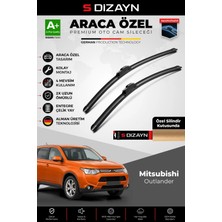 Drs Tuning S-Dizayn Mitsubishi Outlander Ön Cam Silecek Seti 2012-2021 Premium Araca Özel 65-45 cm A+ Kalite