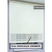 Esdeh LAZER STOR Perde - ULTRA KALIN Stor Kumaşı- Osmanlı Desen - Alüminyum Aksam