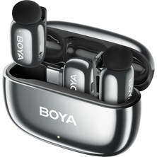 Boya Mini 2 Aı Kablosuz Yaka Mikrofonu Type-C Luna Silver - SKU02S