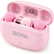 Boya Mini 2 Aı Kablosuz Yaka Mikrofonu Type-C Pembe - SKU02P