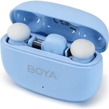 Boya Mini 2 Aı Kablosuz Yaka Mikrofonu Type-C Mavi - SKU02B