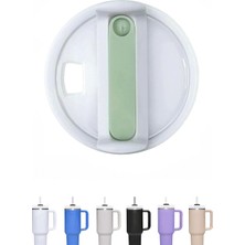 Stanley Quencher H2.0 40 Oz Termos Bardak Uyumlu Bpa Free Pipet Girişli Yedek Plastik Kapak