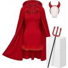 Sopinksovamp Halloween Şeytan Kostümü