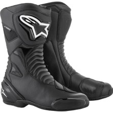 Alpinestars Smx S Wp Korumalı Spor Motosiklet Botu Siyah