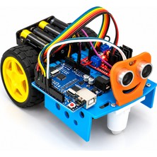 OEM Bluetooth Kontrollü Arduino Robot Kiti – Akıllı Telefon Kontrollü Eğitici Stem Robot