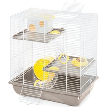 İmac Zngzrmll Imac Crıcetı 7 Hamster Kafesi Kahve 45X30X47,5CM
