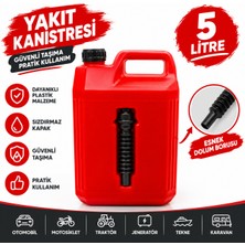 Magic Schine T-Rax Antistatik Benzin-Mazot Taşıma Yakıt Bidonu Gagalı 5 Lt