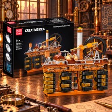 Mould King 10180 Mekanik Küp Saat Yapım Seti | 3.234 Parça