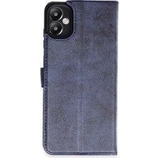 Dolozena Samsung Galaxy A05 Uyumlu Kılıf Trend S Plus Kapaklı Kılıf - Lacivert