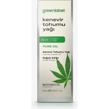 Greenlabel Kenevir Yağ 50 ml