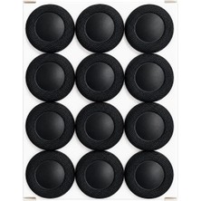 Cosmostech Ps5 Ps4 Uyumlu Yedek Analog Joystick Başlığı 12 Adet – Aşınmış Sökülmüş Analog Için Uyumludur Replacement Thumbstick Renkli Siyah
