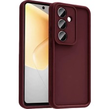 Dolozena Samsung Galaxy A57 5g Uyumlu Viera Silikon - Bordo
