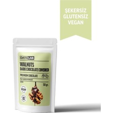 Hurmalab Şekersiz Çikolata Kaplı Ceviz 50G