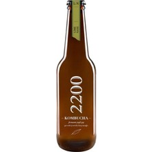 Satışa Aç Kombucha 2200 Lime ve Naneli Fermente Kombucha 330 ml
