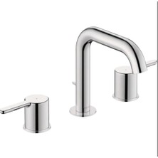 Duravit - C.1 3 Delikli Ankastre Lavabo Bataryası (Sifon Kumandalı) - C11060005010-