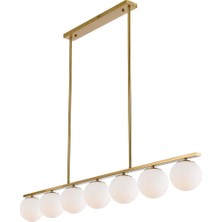 Avize Pazarı Telbix Modern Gold Camlı Sarkıt Avize & Camlı Avize - Yemek Masası Avize