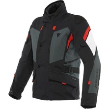 Dainese Daınese Carve Master 3 G.tex Blk Ebony Lava Red Ceket