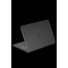 Dorasan Apple MacBook Neo Şeffaf Macbook Kapak - Siyah