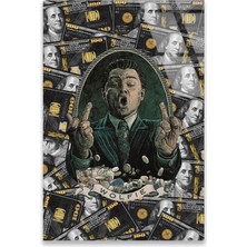 Steelartdec Wolf Of Wall Street Para Pop Art Cam Tablo