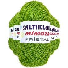 Bin1çeşit 5 Adet Mimoza Kristal Işıltılı Şal Patik Yelek Ipi 47