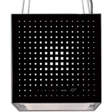 Falmec - ADA 43 cm Ada Tipi Davlumbaz – Beyaz  Siyah Cam, LED Aydınlatma - CERI42.EOP6ŞZZZN441F-