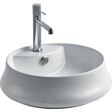 Lena - Tezgah Üstü Porselen Lavabo - E-4045