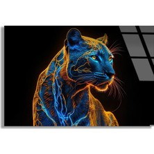 Steelartdec Neon Panter Cam Tablo
