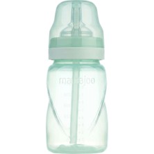 Mamajoo Antikolik Akıtmaz Pipetli Bardak 270 ml Powder Green, 12 Ay+