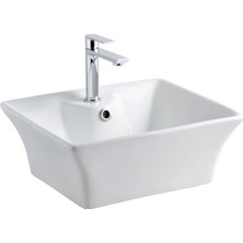 Lena - Tezgah Üstü Porselen Lavabo Outlet - E-5049-