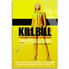 Steelartdec Kill Bill Afiş Cam Tablo