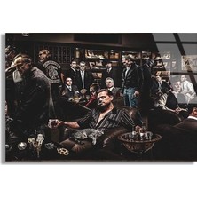 Steelartdec Gangster Sahne Toplantı Cam Tablo