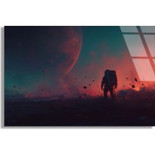 Steelartdec Astronot Cam Tablo