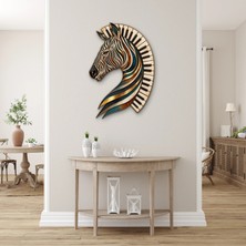 Steelartdec Piyano Yeleli Zebra Metal Tablo