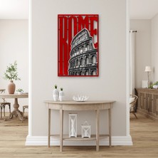Steelartdec Roma Kolezyumu Metal Tablo