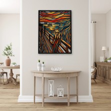 Steelartdec Çığlık Metal Tablo