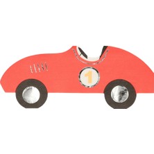 Meri Meri - Race Car Napkins - Yarış Arabası Peçeteler - 16'lı