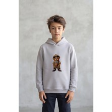 Afc Studio %100 Pamuk Kapüşonlu Çocuk Sweatshirt Hoodie