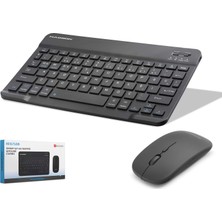 Hadron HDX2508 Kablosuz Bluetooth Smart Klavye Mouse Seti Şarjlı 1600 Dpı Siyah