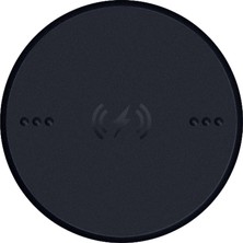 Str Store Wireless Charging Puck - Manyetik Kablosuz Şarj - Kablosuz Şarj Cihazlarıyla Uyumlu - Mouse ve Mouse Yuvası Ayrı Satılır