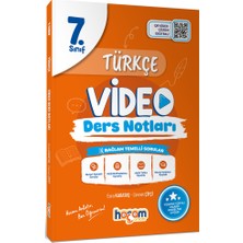 Hocam Anlatır 7. Sınıf Türkçe Video Ders Notları Maarif Model