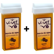 Vi-Vet Roll On Kartuş Sır Ağda 2 Adet Natürel 100 ml Liposoluble Özellikli