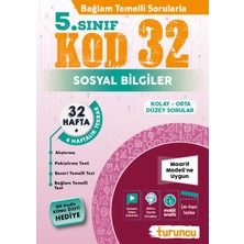 Turuncu 5. Sınıf Sosyal Bilgiler Kod 32