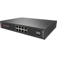 Onv POE33108PF Smart Poe Switch 8X10/100/1000 Poe +2X1000M Sfp Slot Uplink Poe Switch Sıfır Ürün