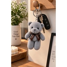 Betüşlesin Peluş Ayıcık Anahtarlık 12 cm Gri