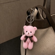 Betüşlesin Peluş Ayıcık Anahtarlık 12 cm Pembe