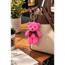 Betüşlesin Peluş Ayıcık Anahtarlık 12 cm Pembe